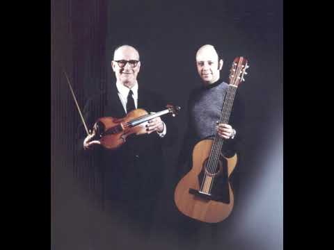 Joe Venuti with Lino Patruno in Milan, 1971