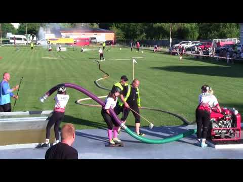 4.kolo ZSHL 2018 Šenkvice - DHZ Križovany nad Dudváhom ženy