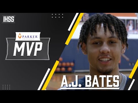 Katy Seven Lakes Guard A.J. Bates - Week 23 MVP Bobblehead Winner