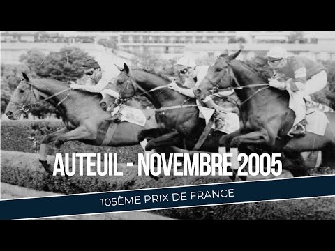 105ème Prix de France - le 05 novembre 2005 à Auteuil
