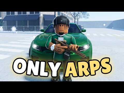 I went SLIDING with ONLY ARPS in South Bronx The Trenches Roblox!