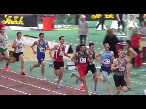 Indoor Track and Field Vienna 2019 - 1500m Männer Lauf 1/2