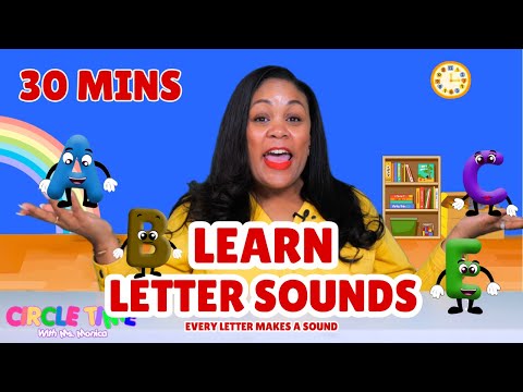 Learn Letter Sounds! | Learn Pre-Reading Skills | Toddler & Preschool Learning 📚