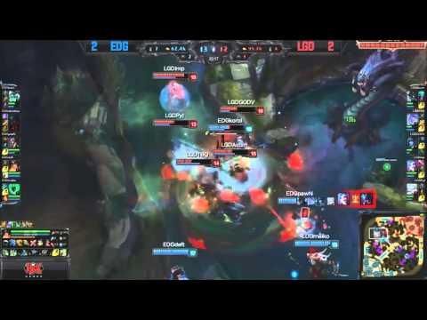 EDG Deft Pentakill | Deft Pentakill EDG vs LGD champion finals spring
