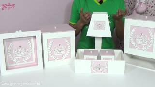 Kit Higiene Completo Princesa Rosa | Ref: 45920