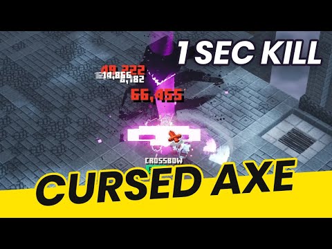 FASTEST 1-SECOND Final Boss Kill Apocalypse 6 using Cursed Axe