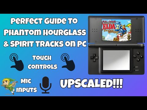 Playing Phantom Hourglass & Spirit Tracks on PC (With All Their DS Gimmicks!