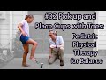 32 Pick Up And Place Cups With Toes Pediatric Physical Therapy Exercises For Balance