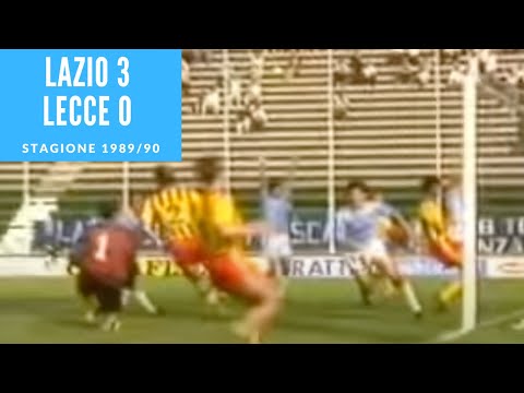 17 settembre 1989: Lazio Lecce 3 0