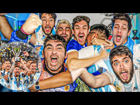 Argentina 3 Italy 0 | Friends' Reactions | FINALISSIMA 2022