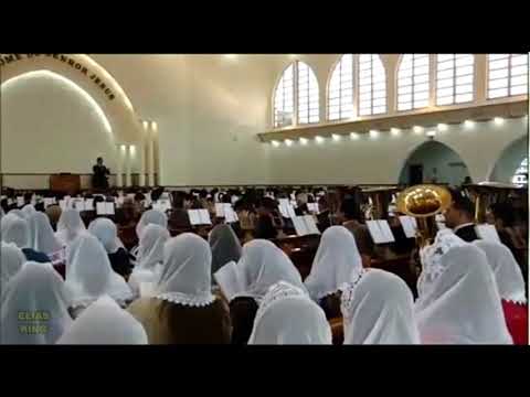 HINO 340 CCB HINÁRIO 5 / ENSAIO REGIONAL / NO MUNDO SOU PEREGRINO / TUBA KING.