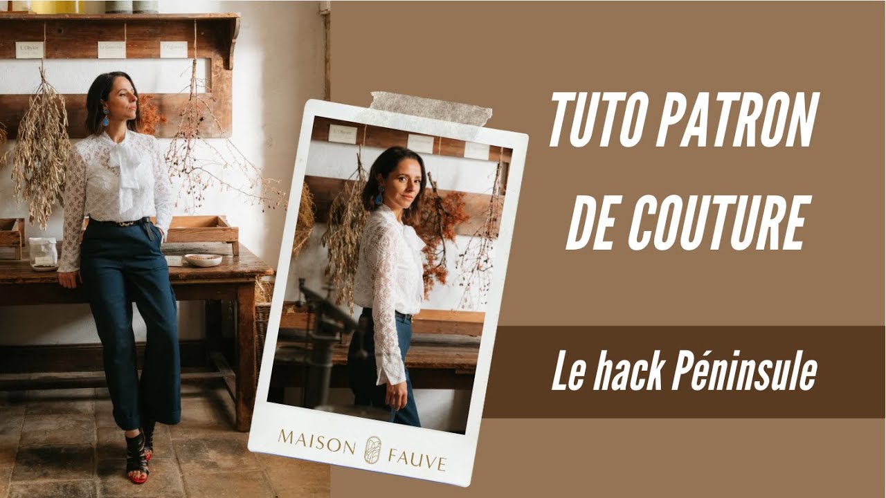 Complément patron couture gratuit robe Péninsule - version blouse (PDF à télécharger)