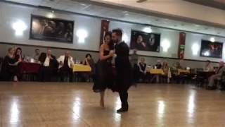 Javier Rodriguez y Moira Castellano en La Baldosa.Meta fierro, D'ARIENZO-ECHAGÜE (14/dic/18)