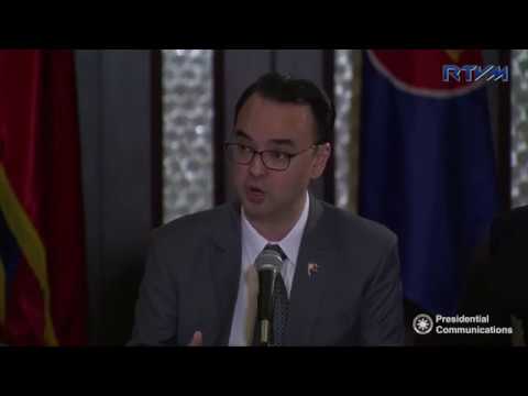 Press Conference with Sec. Alan Peter Cayetano 9/20/2017
