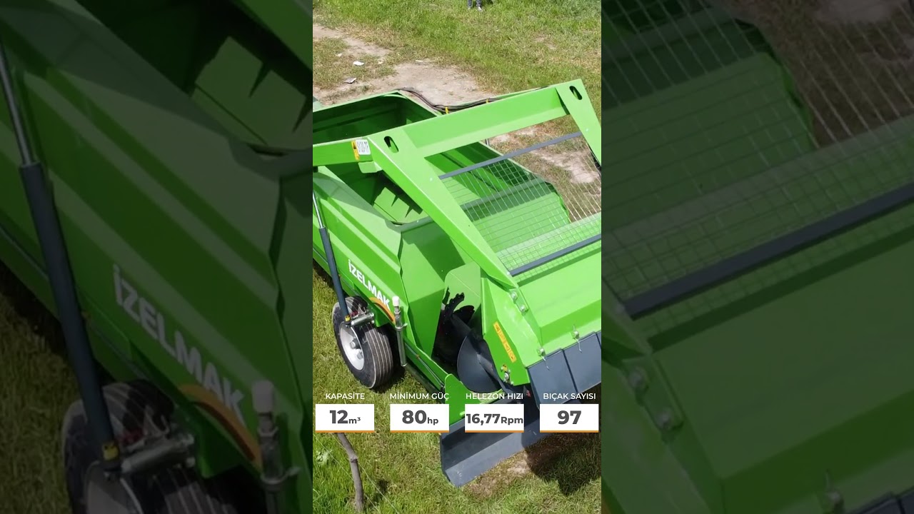 Yatay frezeli yem karma