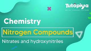 Nitrates and hydroxynitriles