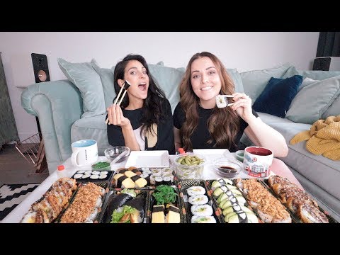 Sushi mukbang with Anna Nooshin – for the second time! 2019 | Beautygloss