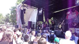 THE DILLINGER ESCAPE PLAN &quot; 43 PERCENT BURNT &quot; HD LIVE FROM VANS WARPED TOUR 2010 KC 08/02/10
