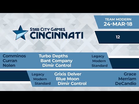 SCGCIN: Round 12 - Comminos, Curran, Nolen vs Grace, Merriam, DeCandio | Modern