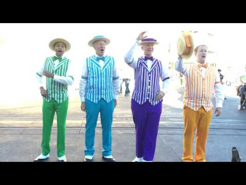 Dapper Dans Show - Magic Kingdom - FULL SHOW FULL HD - Walt Disney World