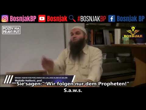 Sheikh Muhidin Halilovic - Nikab und Bart gehören nicht zum Islam? #BosnjakBP