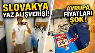 Slovakya'da Yaz Alışverişi: Fiyatları Görünce Çok Şaşıracaksınız! 🇸🇰💶