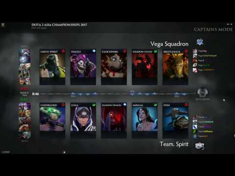 Dota Asia Championship 2017 : Team Spirit Vs Vega Squadron
