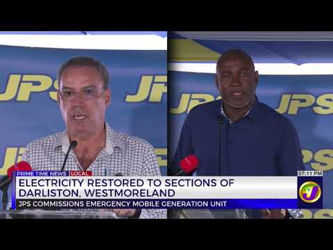 Electricity Restored to Sections of Darliston, Westmoreland | TVJ News