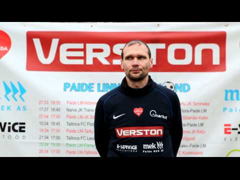 Meelis Rooba pärast 4:0 võitu Pärnu Linnameeskonna üle