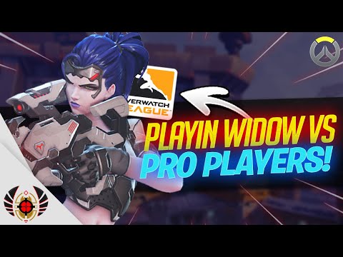 Playing Widow vs Pro Players!