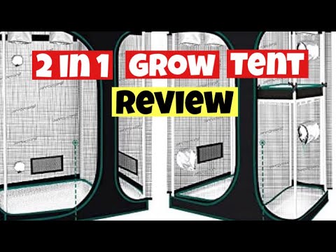 MARSHYDRO 2 IN 1 GROW TENT REVIEW