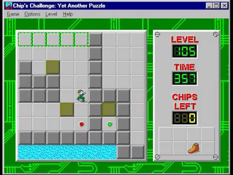 CCLP2 level 105 solution - 200 seconds