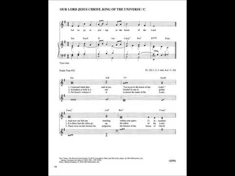 Psalm 122: Let Us Go Rejoicing (Guimont)