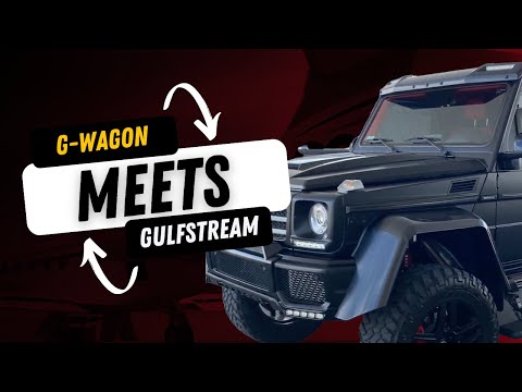 G-Wagon Meets Gulfstream: The Ultimate Power Duo