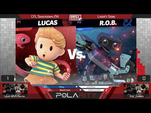 CFL Smackdown Ultimate 214 - Liquid MVG | Salem (Lucas) vs Epic_Gabriel (R.O.B.) - Losers Semis