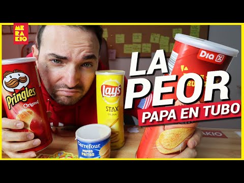 LA PEOR PAPA EN TUBO - PRINGLES VS. LAYS VS. DIA VS. CARREFOUR