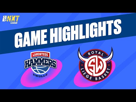 Landstede Hammers vs. RSW Liege Basket - Game Highlights
