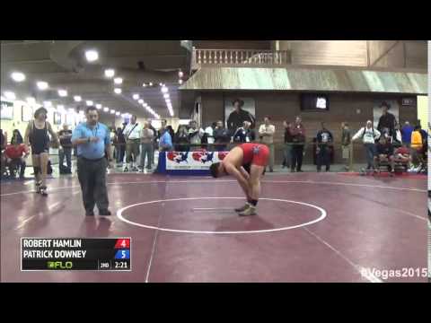86 kg CR4 - Robert Hamlin (LVAC) vs Patrick Downey (NYAC)