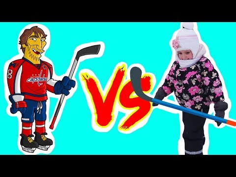 Хоккей Чемпионат России 2018. Овечкин с дочкой на льду. Лучшие голы