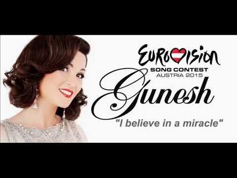 Gunesh - I believe in a miracle (Eurovision song contest 2015.National selection. Belarus)
