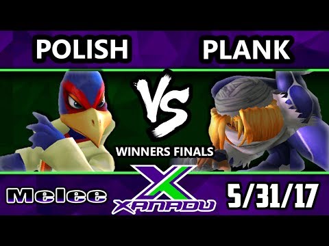 S@X 204 - Polish (Falco) Vs. Plank (Sheik) - Smash Melee Winners Finals - SSBM