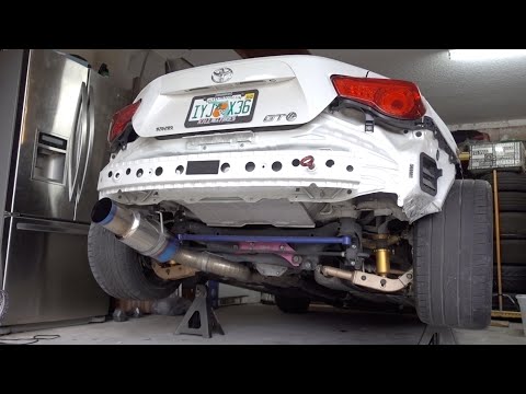 Turbo FRS Titanium Straight Pipe Exhaust