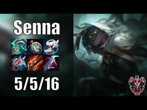 Senna vs Nautilus SUPPORT - Patch 12.12 euw1 GRANDMASTER