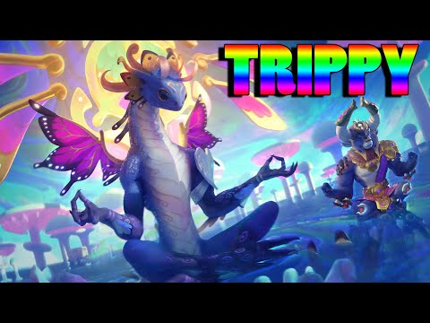 THIS TIAMAT SKIN IS SUCH A TRIP! SO MANY VIBRANT EFFECTS! - Masters Ranked Duel - SMITE