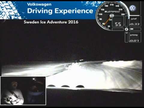 Volkswagen Golf R – Drive experience on ice Sweden
