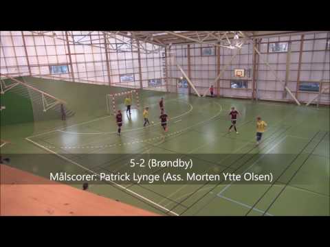 DBU Futsal Øst 1. runde, 12. nov. 2016. Brøndby - FA 2000 10-3 (highlights)
