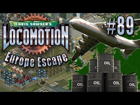 Chris Sawyer's Locomotion: Europe Escape - Ep. 89: OILY AIRPORTS