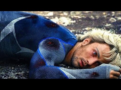 Quicksilver death scene Avengers Age of Ultron movie