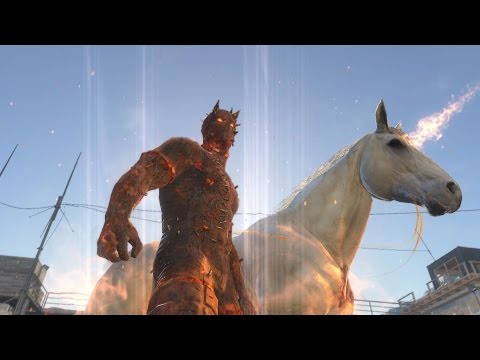 MGS 5: Phantom Pain - Man on Fire & His Flaming Unicorn