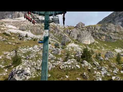 Time-lapse seggiovia Fedare